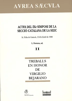 Actes IX Sec. SEEC Bejarano tom II