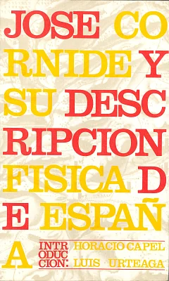 José Cornide y su descripción física de España