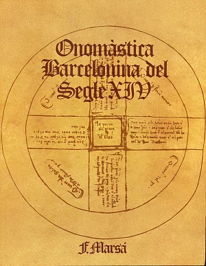 Onomàstica Barcelonina del segle XIV