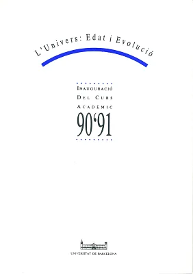 Inauguració del curs acadèmic 1990-1991.