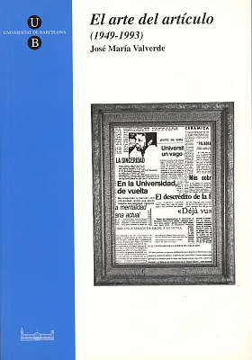 Arte del artículo, El (1949-1993)