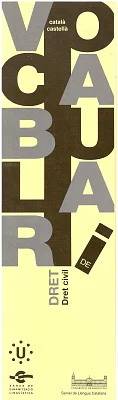 Vocabulari de Dret civil Vocabulari de Dret civil