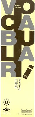 Vocabulari de Dret penal Vocabulari de Dret penal