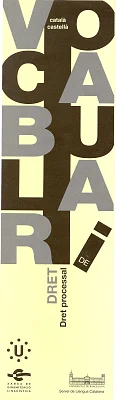 Vocabulari de Dret processal