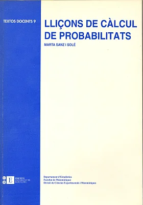 Lliçons de càlcul de probabilitats