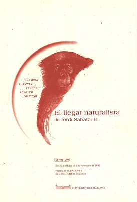 Llegat naturalista de Jordi Sabater Pi, El. (làmines) Llegat naturalista de Jordi Sabater Pi, El. (làmines)