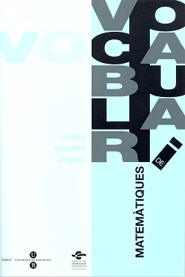 Vocabulari de Matemàtiques (3 llengües)