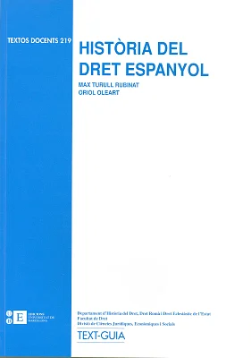 Història del dret espanyol Història del dret espanyol