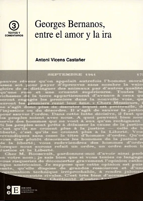 Georges Bernanos, entre el amor y la ira Georges Bernanos, entre el amor y la ira