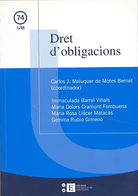 Dret d’obligacions Dret d’obligacions