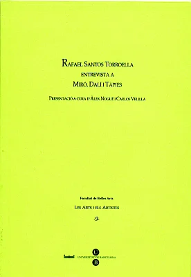 Rafael Santos Torroella entrevista a  Miró, Dalí i Tàpies Rafael Santos Torroella entrevista a  Miró, Dalí i Tàpies