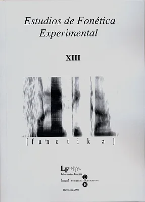 Estudios de Fonética Experimental XIII