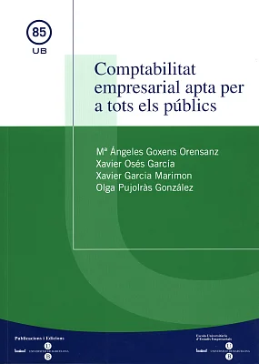 Comptabilitat empresarial apta per a tots els públics Comptabilitat empresarial apta per a tots els públics