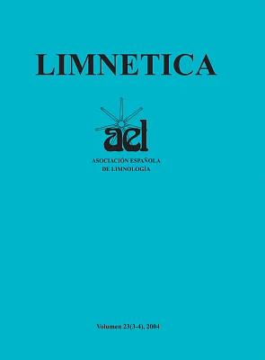 Limnetica volumen 23 (3-4). Revista de la Asociación Española de Limnología Limnetica volumen 23 (3-4). Revista de la Asociación Española de Limnología