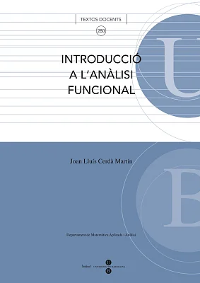 Introducció a l’anàlisi funcional Introducció a l’anàlisi funcional
