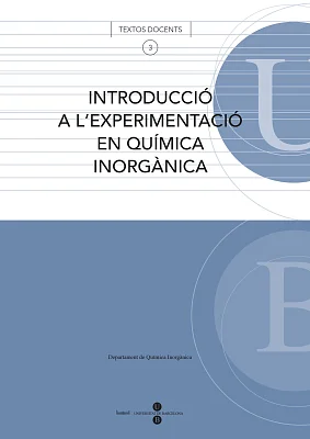 Introducció a l’experimentació en Química Inorgànica Introducció a l’experimentació en Química Inorgànica