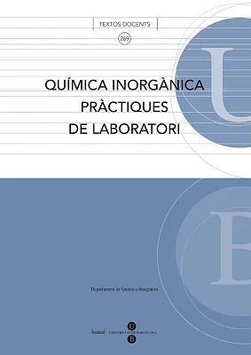 Química inorgànica: Pràctiques de laboratori Química inorgànica: Pràctiques de laboratori