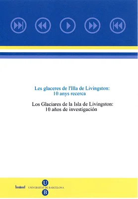 DVD Les glaceres de l’illa de Livingston (10 anys de recerca a l’Antàrtida)