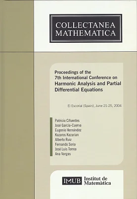 Collectanea Mathematica. Proceedings of the 7th International Conference on Harmonic Analysis. June-2004