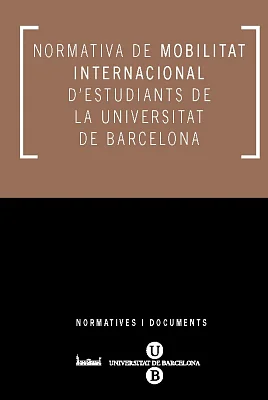 Normativa de mobilitat internacional d’estudiants de la Universitat de Barcelona