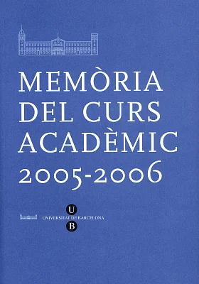 Memòria del curs acadèmic 2005-2006 - CATALÀ