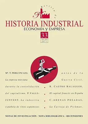 Revista de Historia Industrial núm. 33 Revista de Historia Industrial núm. 33