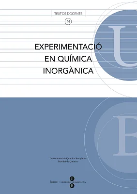 Experimentació en Química Inorgànica Experimentació en Química Inorgànica
