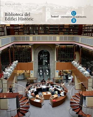 Biblioteca de l’Edifici Històric de la UB (fullet) anglès Biblioteca de l’Edifici Històric de la UB (fullet) anglès