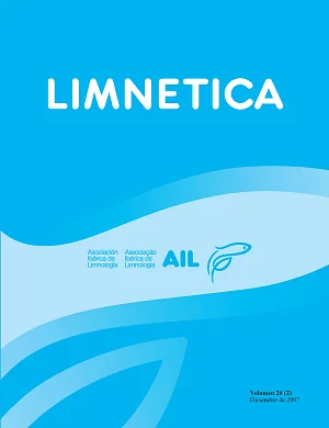Limnetica volumen 26 (2). Revista de la Asociación Ibérica de Limnología Limnetica volumen 26 (2). Revista de la Asociación Ibérica de Limnología