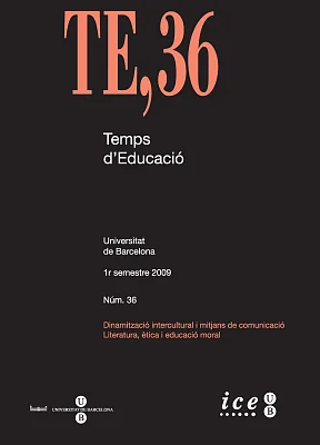 Temps d’Educació 36. Dinamització intercultural..... - Literatura, ètica i educació moral Temps d’Educació 36. Dinamització intercultural..... - Literatura, ètica i educació moral