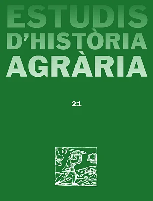 Estudis d’Història Agrària 21. Estudis d’Història Agrària 21.
