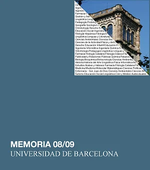 Memòria del curs acadèmic 2008-2009 - CASTELLÀ