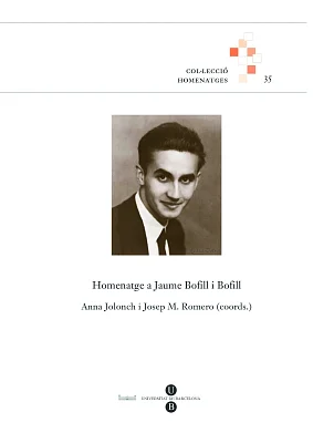 Homenatge a Jaume Bofill i Bofill Homenatge a Jaume Bofill i Bofill