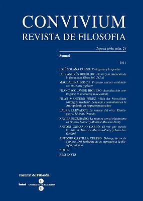 Convivium. Revista de Filosofia núm. 24