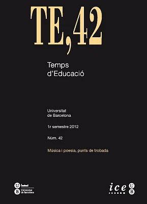 Temps d’Educació 42. Revista electrònica Temps d’Educació 42. Revista electrònica
