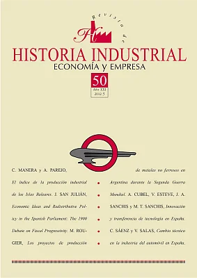 Revista de Historia Industrial núm. 50 Revista de Historia Industrial núm. 50