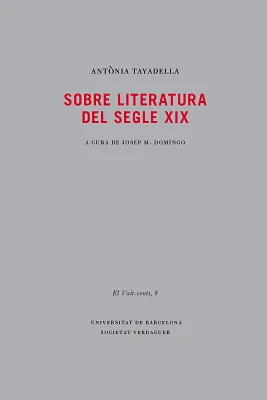 Sobre literatura del segle XIX Sobre literatura del segle XIX