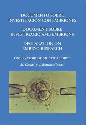 Investigació amb embrions Investigació amb embrions
