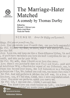 Marriage-Hater Matched, The. A comedy by Thomas Durfey Marriage-Hater Matched, The. A comedy by Thomas Durfey