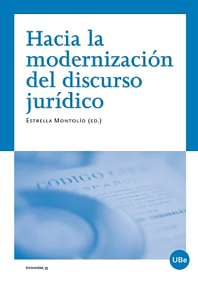 Hacia la modernización del discurso jurídico (eBook) Hacia la modernización del discurso jurídico (eBook)