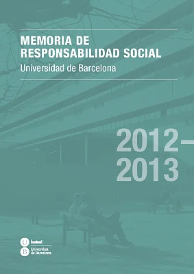 Memoria de responsabilidad social 2012-2013 (eBook) Memoria de responsabilidad social 2012-2013 (eBook)