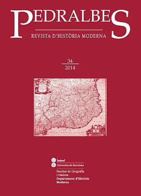 Pedralbes 34. Revista d’Història Moderna (2014) Pedralbes 34. Revista d’Història Moderna (2014)
