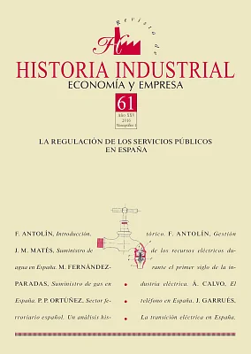 Revista de Historia Industrial núm. 61. Año XXV, 2016, Monográfico 1 Revista de Historia Industrial núm. 61. Año XXV, 2016, Monográfico 1