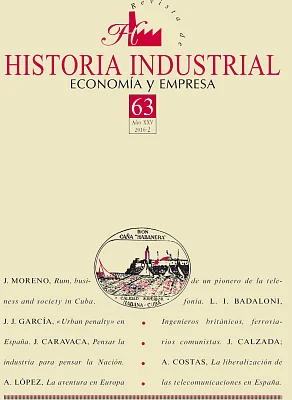Revista de Historia Industrial núm. 63 Revista de Historia Industrial núm. 63