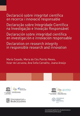 Declaració sobre integritat científica en recerca i innovació responsable Declaració sobre integritat científica en recerca i innovació responsable