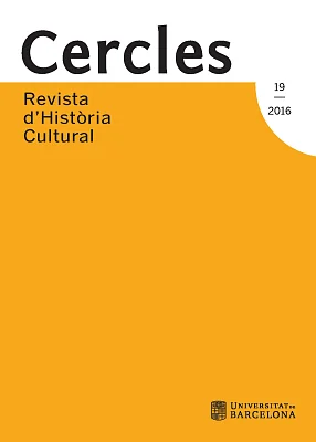 Cercles. Revista d’Història Cultural 19. Actes «A 150 anys de la Historia de Cataluña y de la Corona de Aragón de Víctor Balaguer» Cercles. Revista d’Història Cultural 19. Actes «A 150 anys de la Historia de Cataluña y de la Corona de Aragón de Víctor Balaguer»