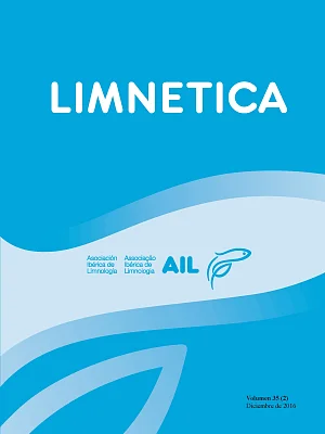 Limnetica volumen 35 (2). Revista de la Asociación Ibérica de Limnología Limnetica volumen 35 (2). Revista de la Asociación Ibérica de Limnología