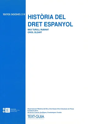 Història del dret espanyol (eBook) Història del dret espanyol (eBook)