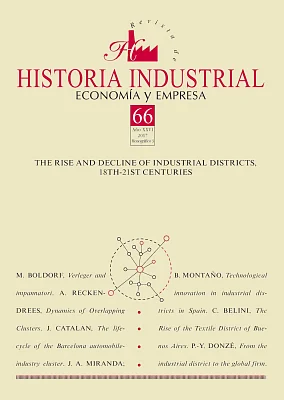 Revista de Historia Industrial núm. 66. Año XXVI, 2017, Monográfico 3