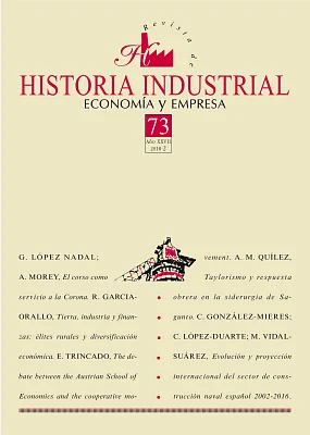 Revista de Historia Industrial núm. 73 Revista de Historia Industrial núm. 73